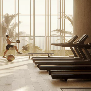 Ivory County Sector 115 Noida Amenities - Modern Gymnasium