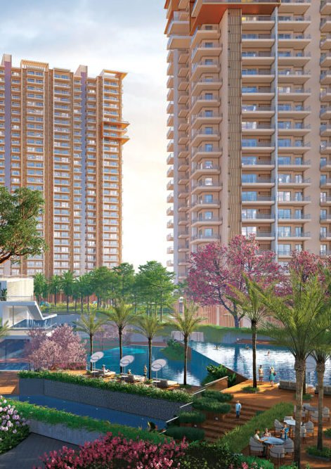 Ivory County Sector 115 Noida High Rise Tower Elevation
